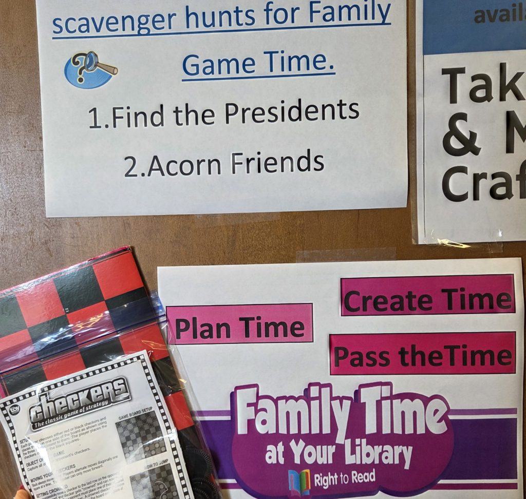 Family Time at the Library at Bayou L'Ourse