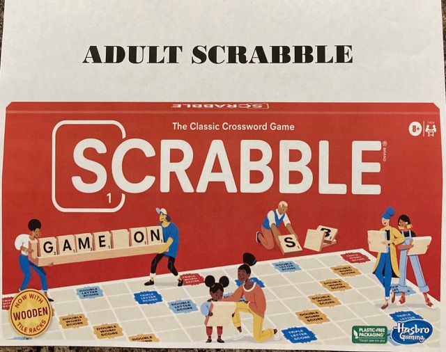 Adult Scrabble at Pierre Part