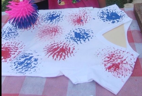 4th of July Firecracker T-Shirt Workshop at Belle Rose