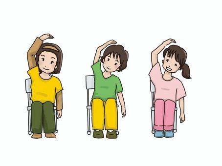 Chair Aerobic Exercises for Beginners at Belle Rose